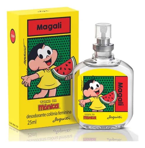 Magali Desodorante Colônia Jequiti 25 Ml Turma Da Mônica